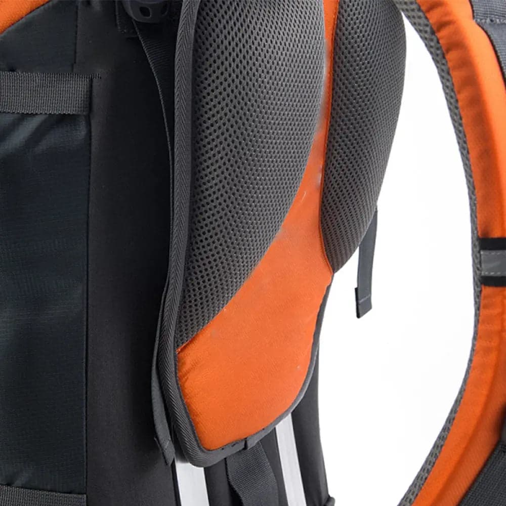70L Trekking Backpack with Aluminum Frame & Rain Cover