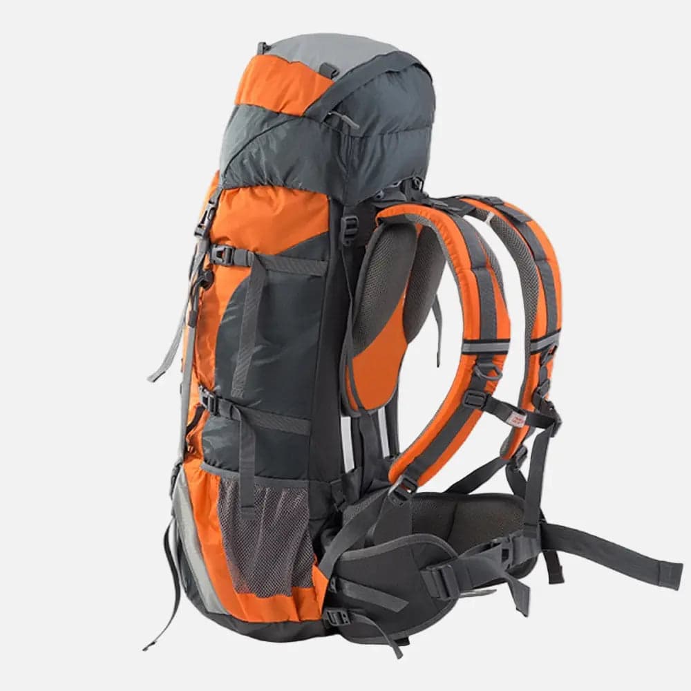 70L Trekking Backpack with Aluminum Frame & Rain Cover