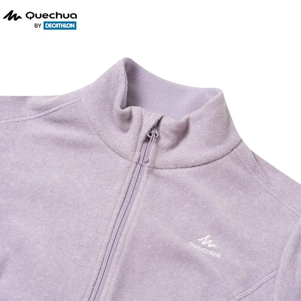 Decathlon Quechua MH120 Women’s Hiking Fleece – Light Purple