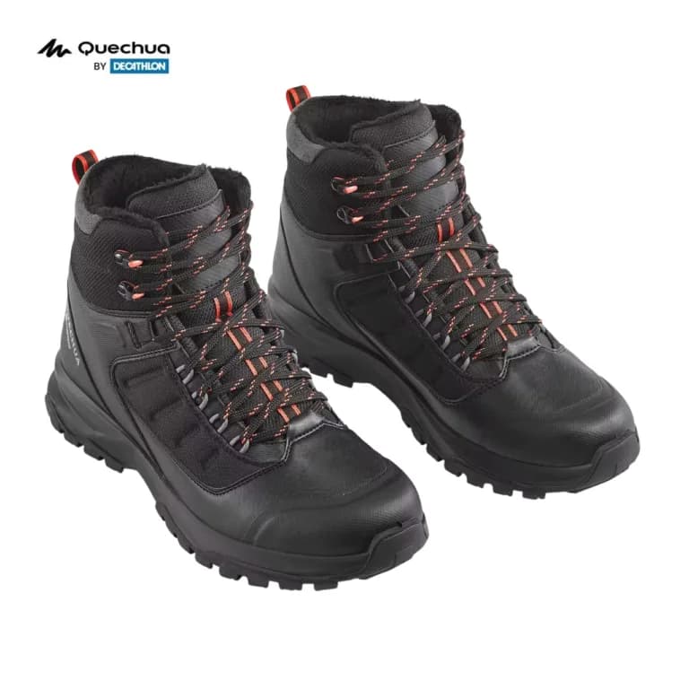 Decathlon Quechua SH500 Warm Men’s Winter Hiking Boots – Waterproof Snow Boots