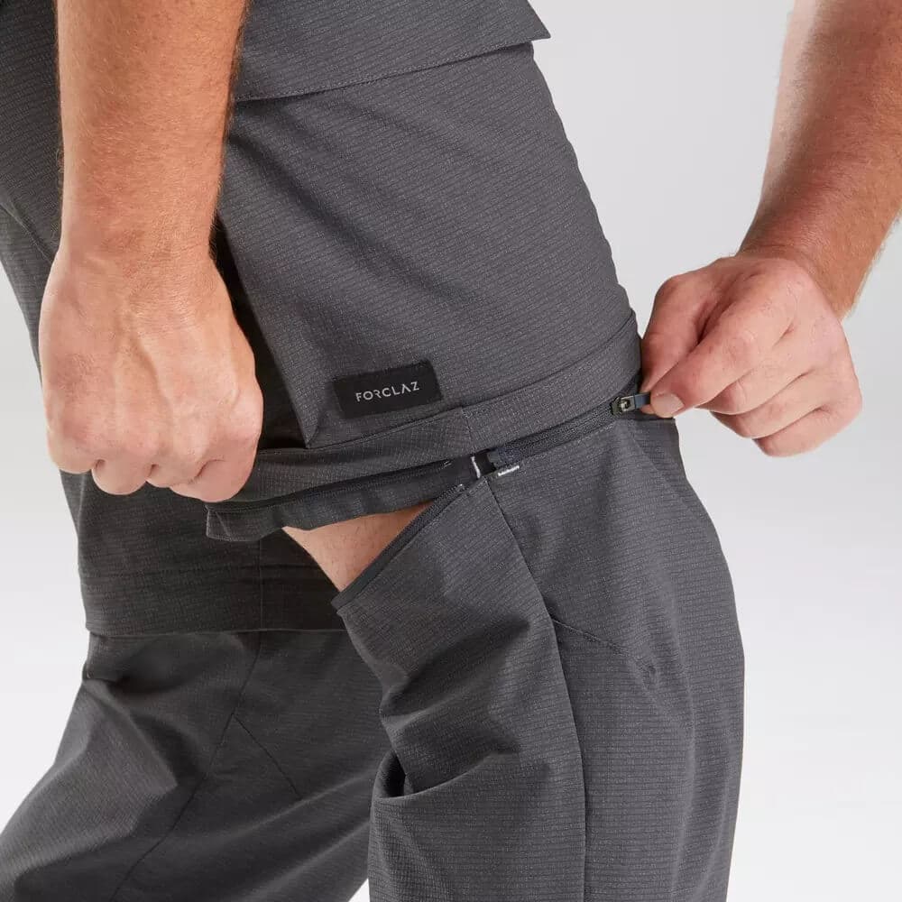 Decathlon Forclaz Men’s Trekking 2in1 Zip Travel Trouser