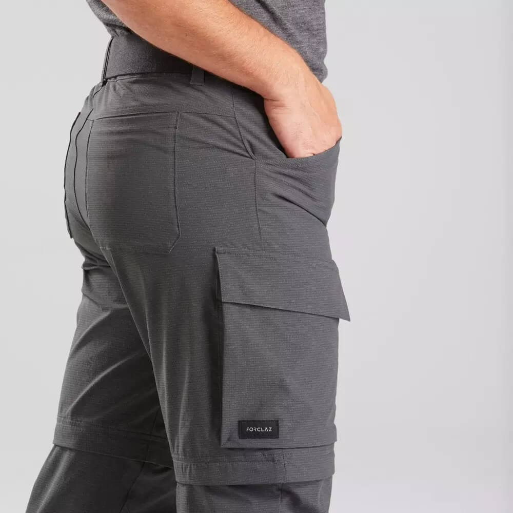 Decathlon Forclaz Men’s Trekking 2in1 Zip Travel Trouser