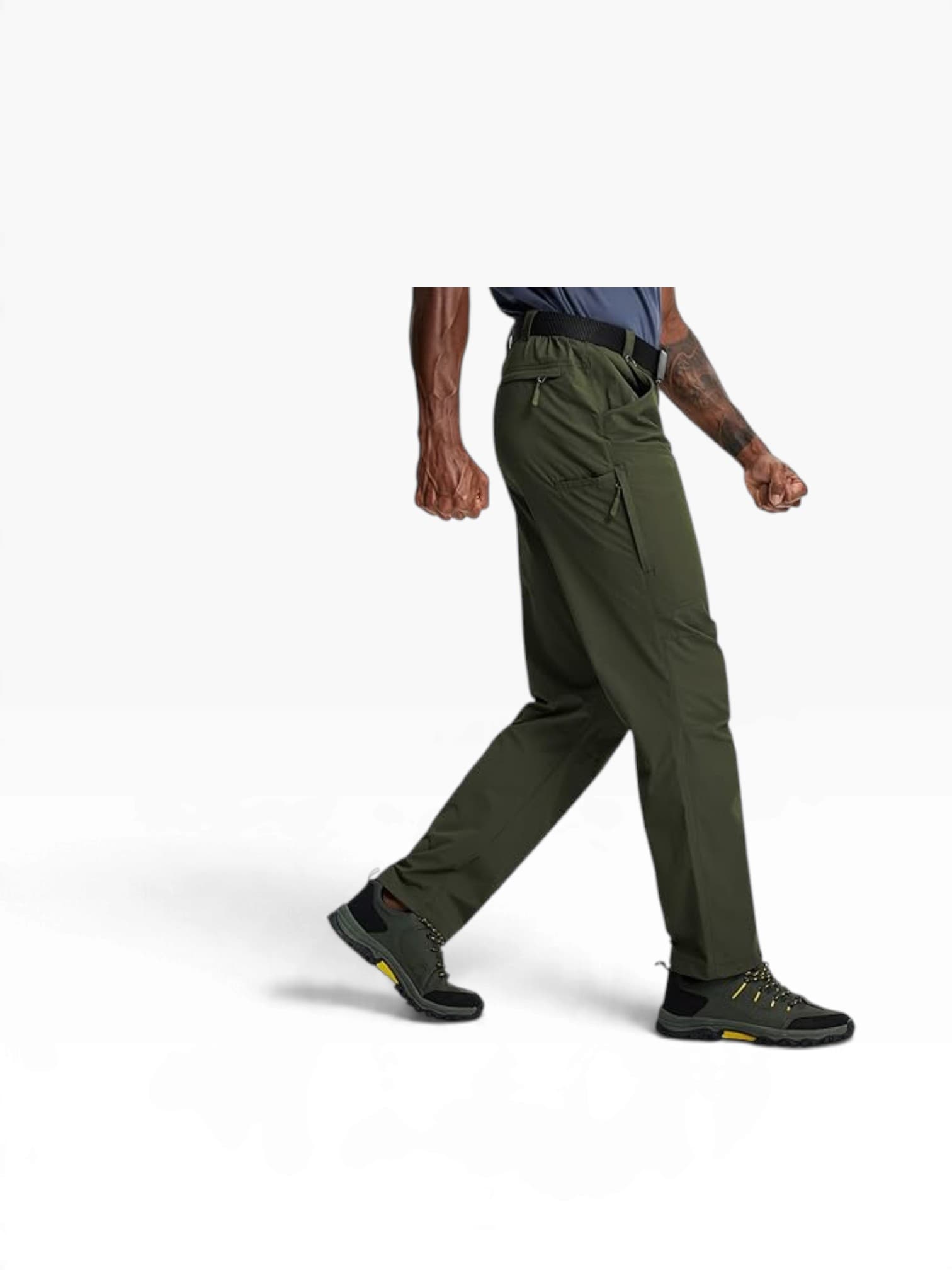 Stretchable Hiking Trekking Pants – Lightweight Outdoor Trousers