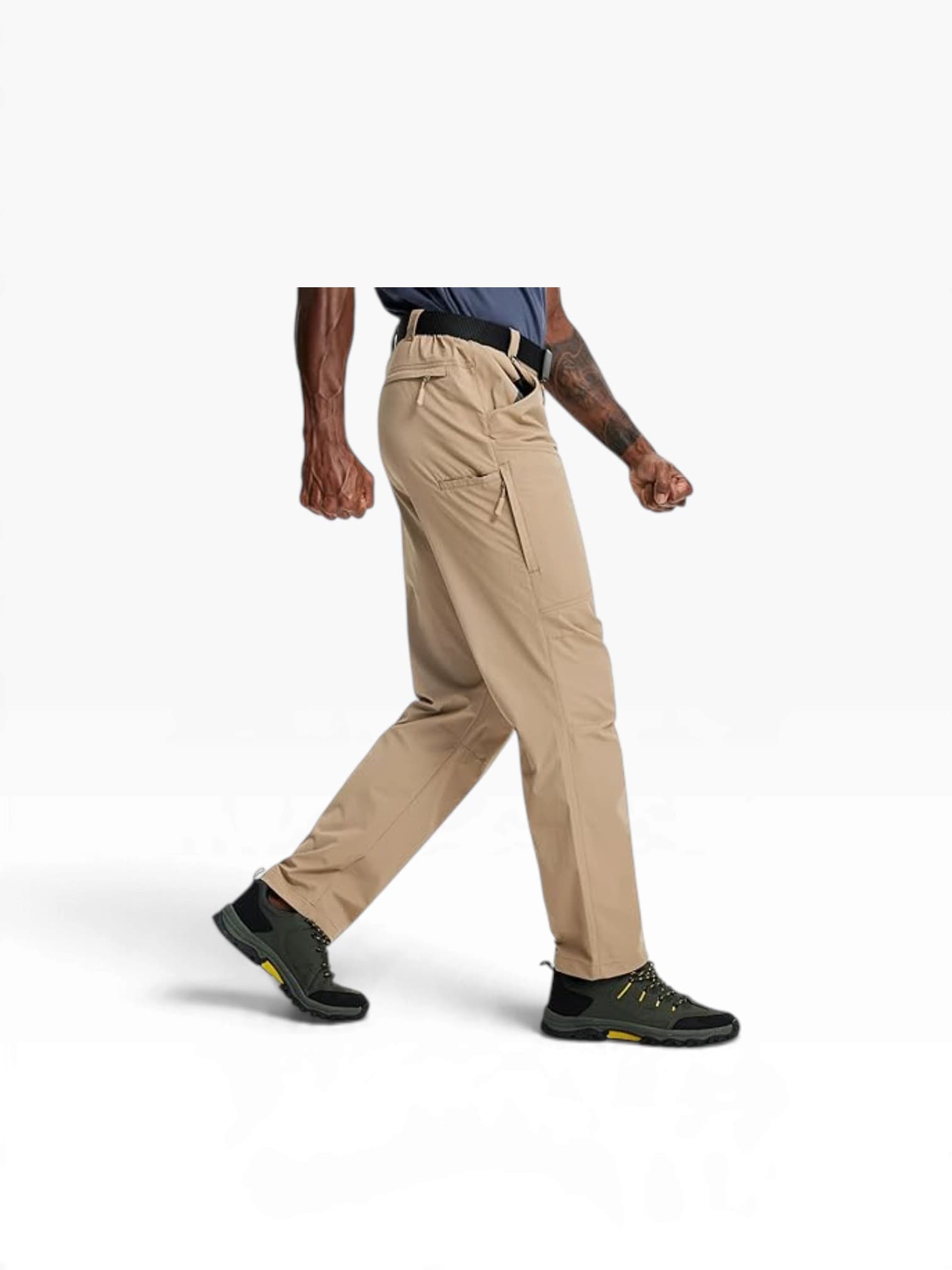 Stretchable Hiking Trekking Pants – Lightweight Outdoor Trousers
