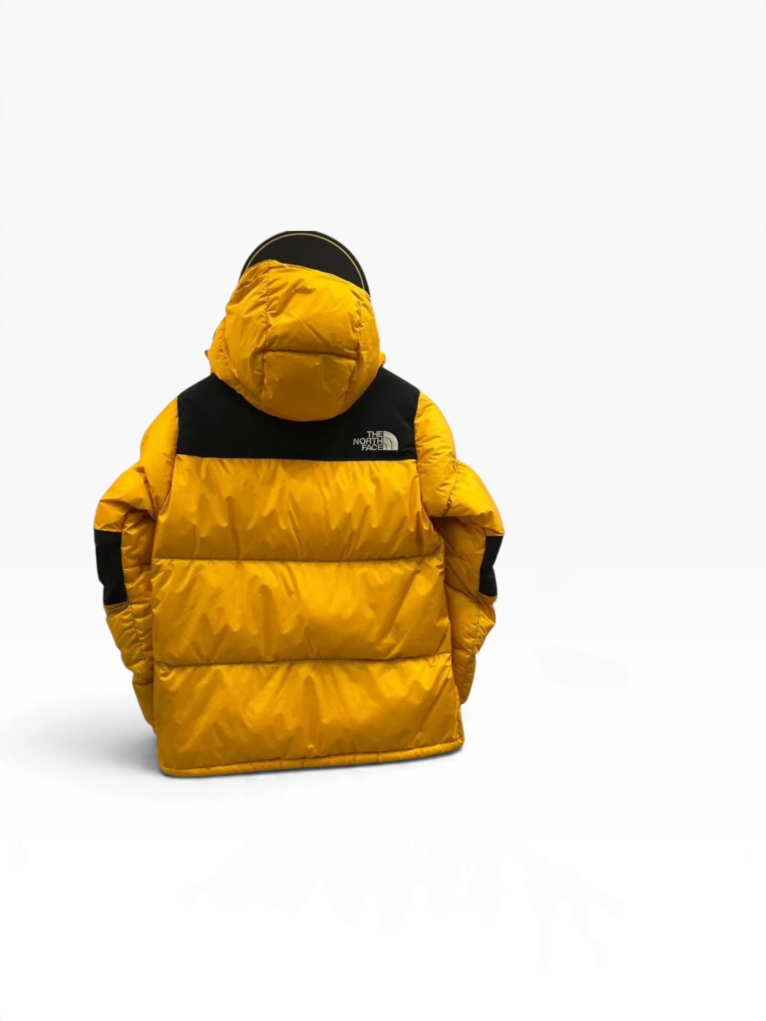 THE NORTH FACE SUMMIT SERIES YELLOW/BLACK DOWN PUFFER JACKET – MEN’S