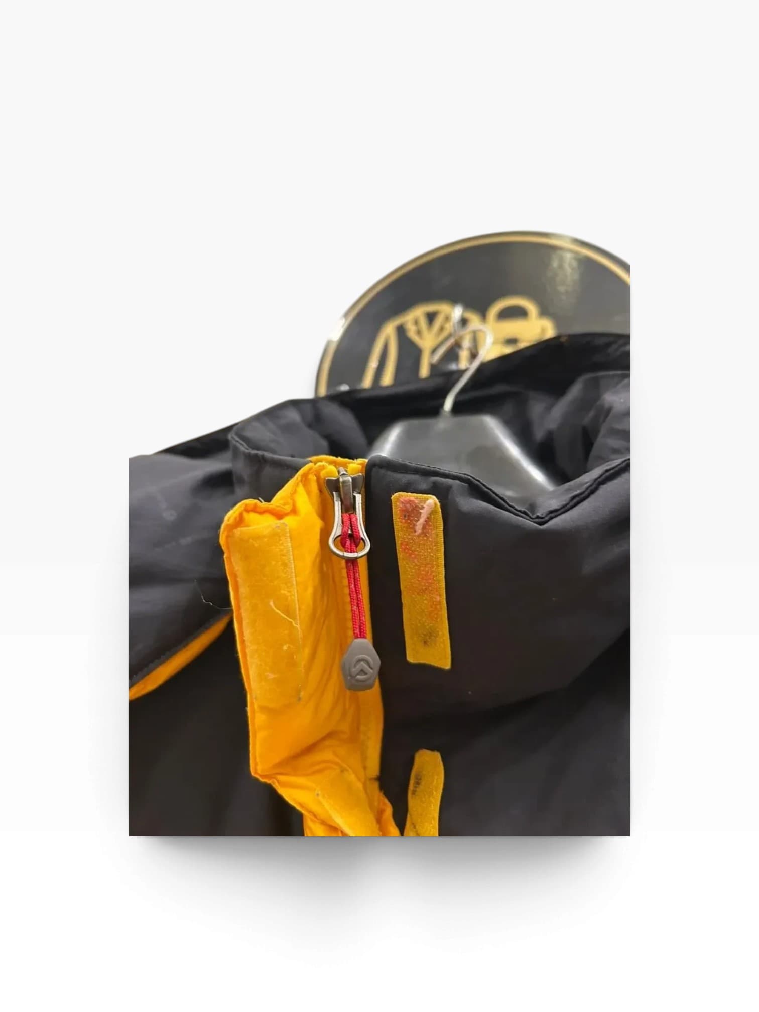 THE NORTH FACE SUMMIT SERIES YELLOW/BLACK DOWN PUFFER JACKET – MEN’S
