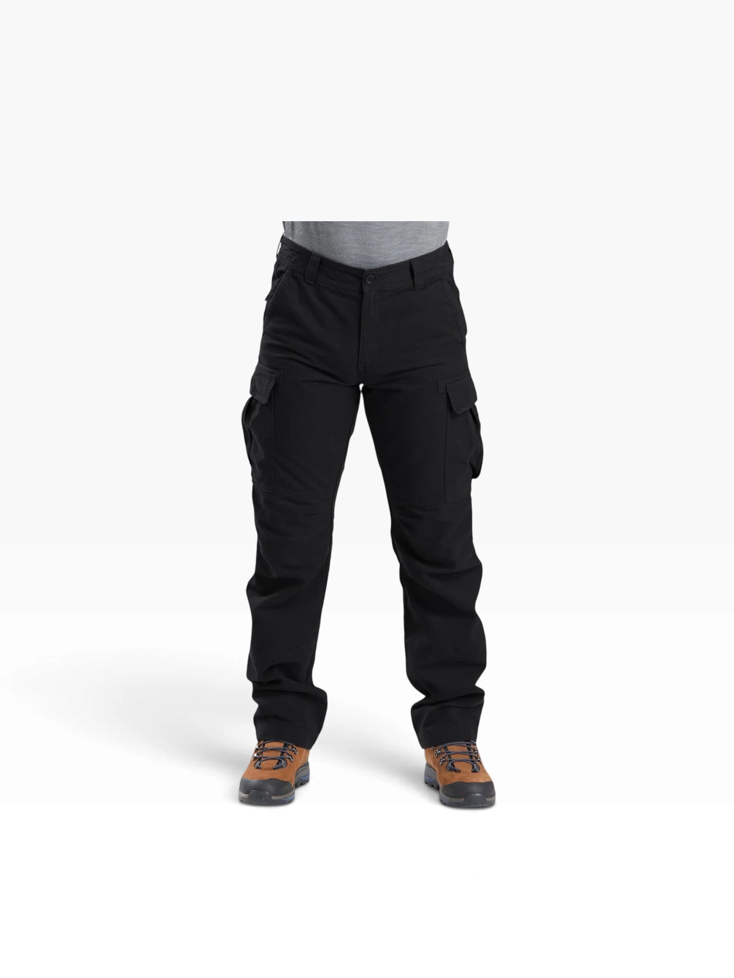 Cargo Hiking & Trekking Pants – 6-Pocket Stretchable Cotton Trousers