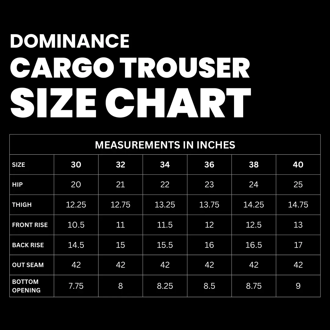 Cargo Hiking & Trekking Pants – 6-Pocket Stretchable Cotton Trousers