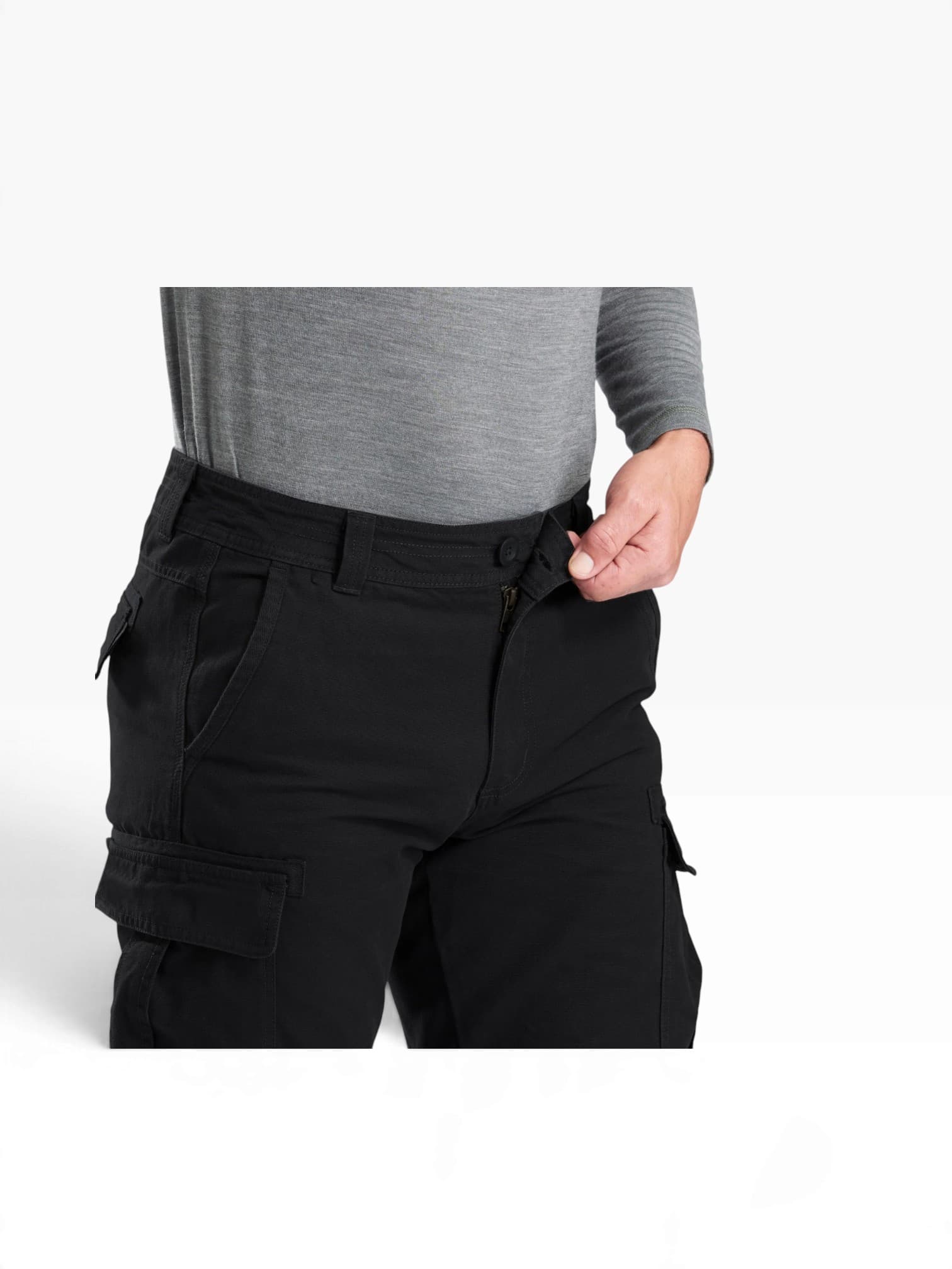 Cargo Hiking & Trekking Pants – 6-Pocket Stretchable Cotton Trousers