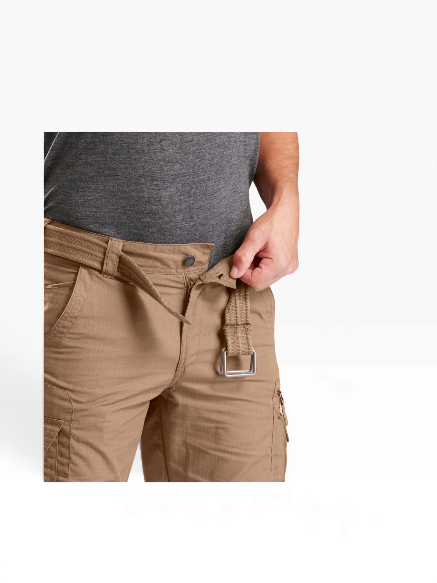 Cargo Hiking & Trekking Pants – 6-Pocket Stretchable Cotton Trousers