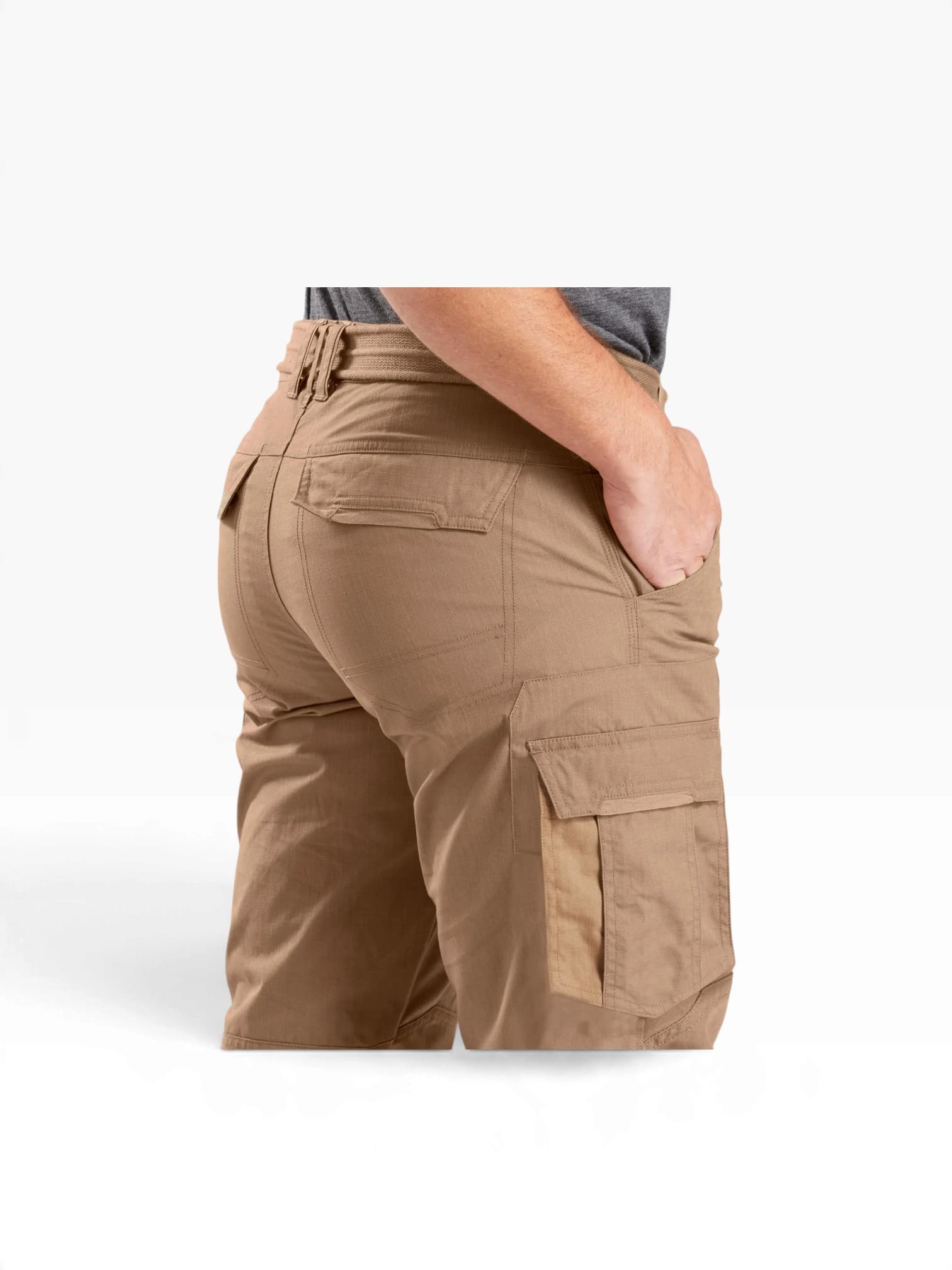 Cargo Hiking & Trekking Pants – 6-Pocket Stretchable Cotton Trousers