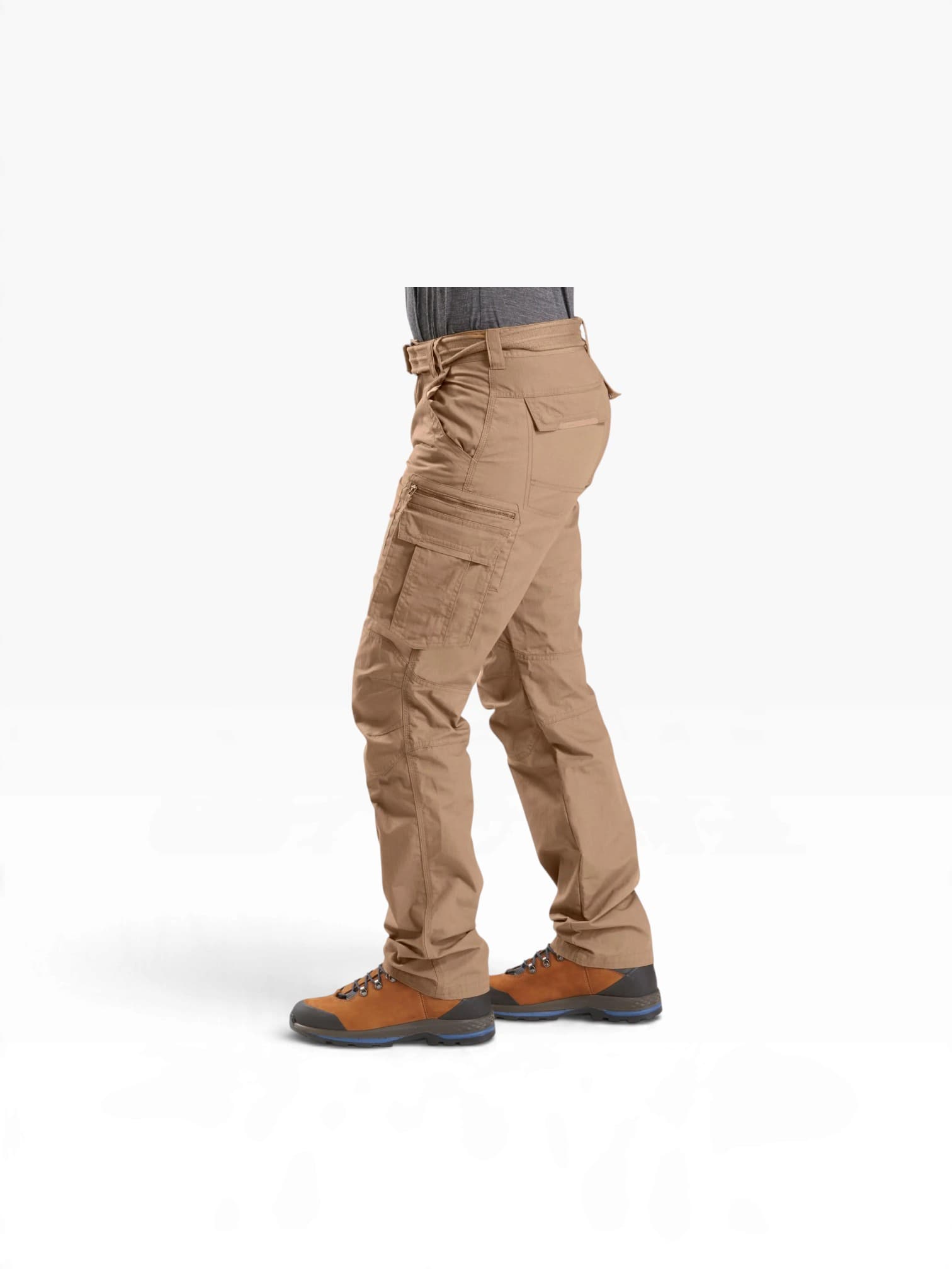 Cargo Hiking & Trekking Pants – 6-Pocket Stretchable Cotton Trousers
